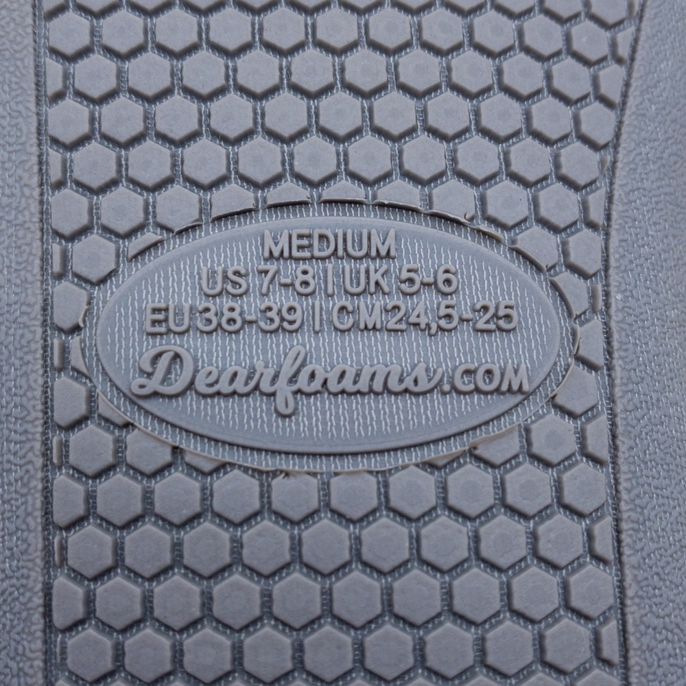 ‼️SOLD‼️ Dearfoam Dluxe Brand New Memory Foam Women’s Slippers - Size M 7/8 - Picture 14 of 14